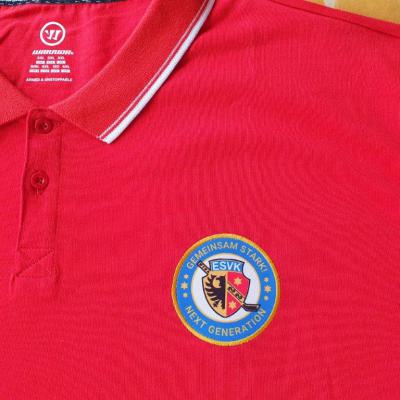 Patch auf Poloshirt