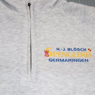 Logo Druck auf Troyer